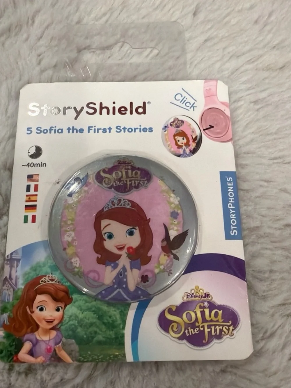 StoryShield Sofia the First Pink StoryPlayer for Kids